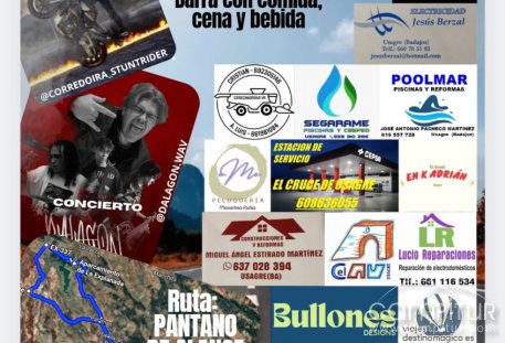 Usagre acoge la IV Concentración Motera el 20 de septiembre de 2025