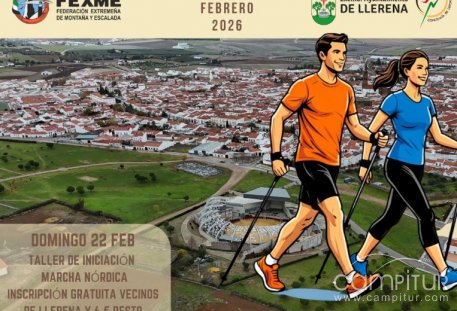 Llerena será sede del II Gran Premio de Marcha Nórdica el 22 de febrero de 2026